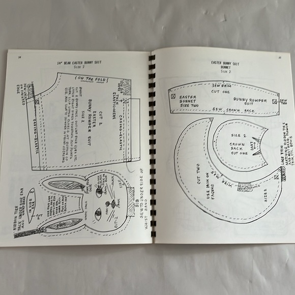 New That Special Touch, Costumes for Bears 1985 Lois Frederick Pattern BOOK - Picture 11 of 14